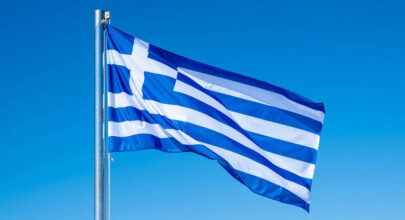 stock photo greece sign symbol greek flag