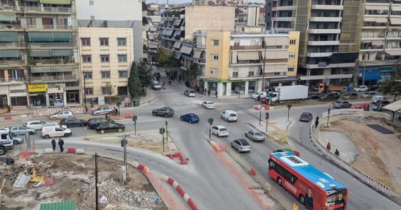 Νέες εργασίες στην οδό Παναγούλη για τον κυκλικό κόμβο - Σε ισχύ από σήμερα, Τρίτη, κυκλοφοριακές ρυθμίσεις 4 260113 iroon polytechneiou archeio