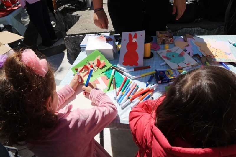 Εργαστήρι πασχαλινών κατασκευών για τα παιδιά αύριο, Μ. Τρίτη, στην πλατεία Ταχυδρομείου 4 ergastiri paschalinon kataskevon 2026